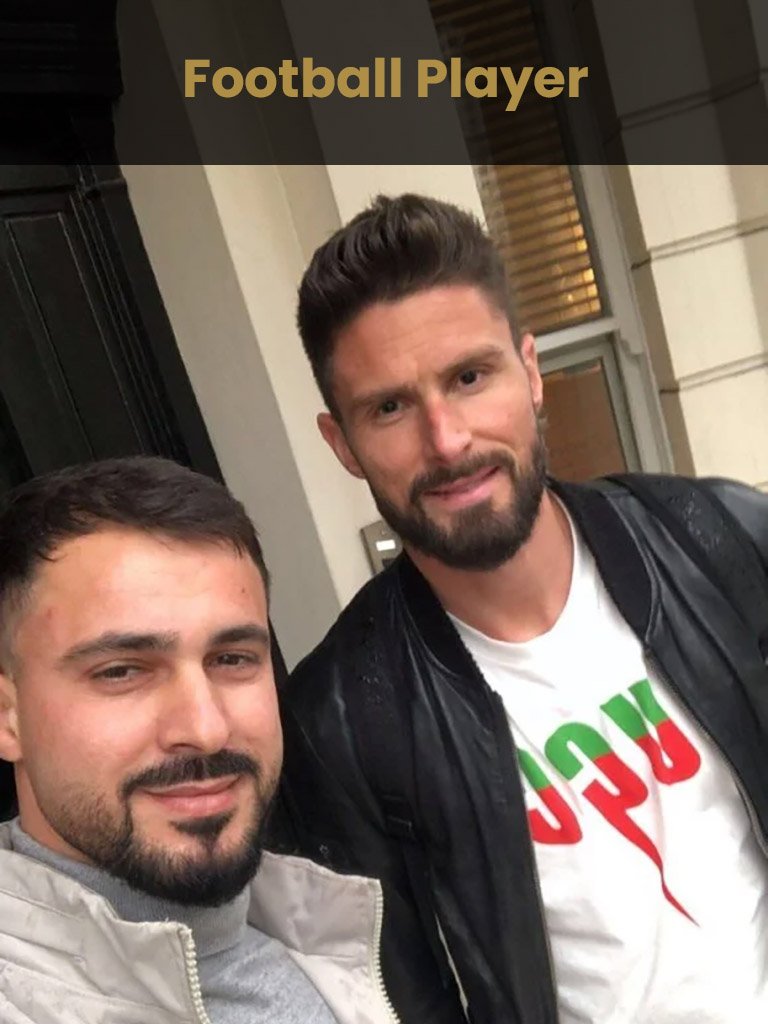 footballer barber central London 2